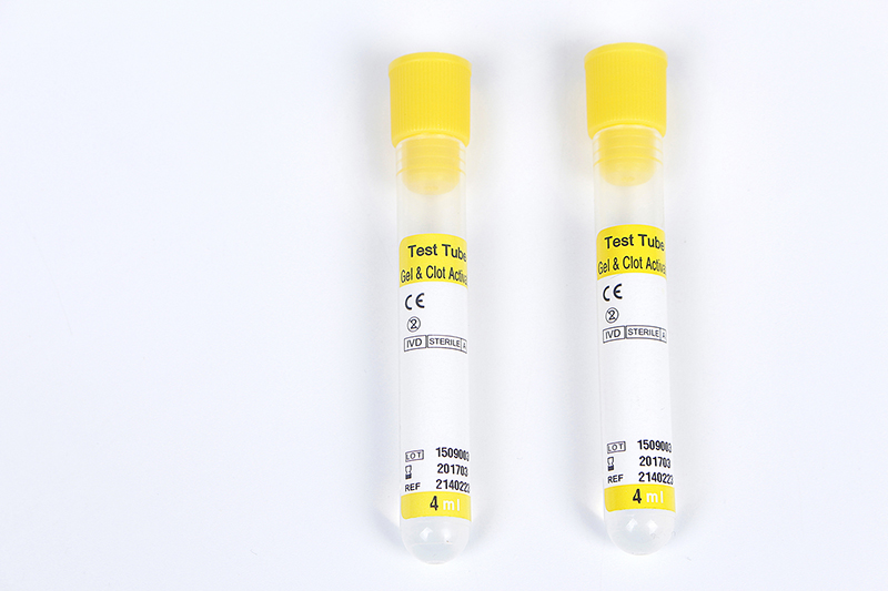 Non-Vacuum Blood Collection Gel&Clot Activator Tube