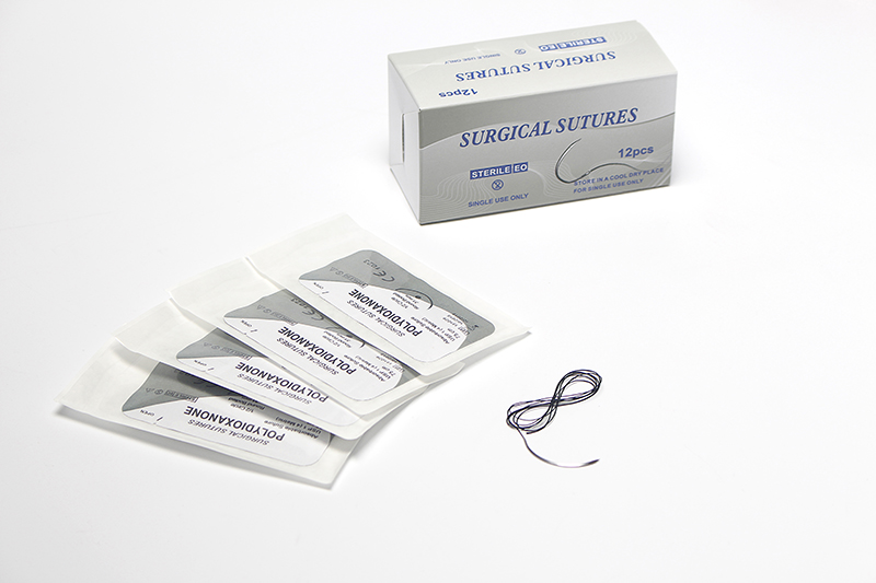 PDO surgical suture thread wit