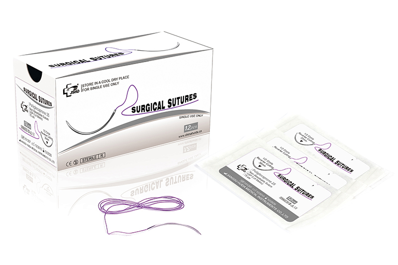  Poliglecaprone 25 surgical suture thread with needles