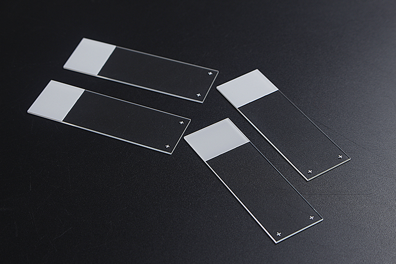 Positive Charged Microscope Slides Made From White Glass