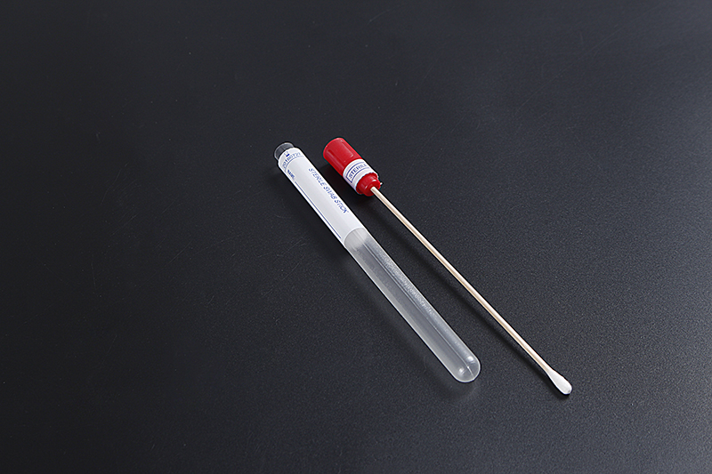 Medical Disposable Sterile Transport Swab Stick without Medium Wooden Stick Cotton Head for Woman