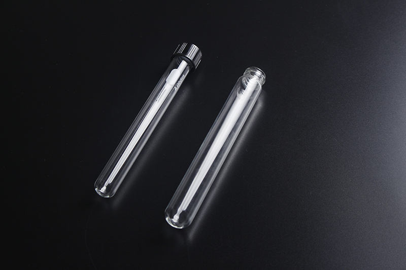 1230 Test Tube (Culture Tube) With Screw Cap Boro 3.3 Glass Or Neutral Glass